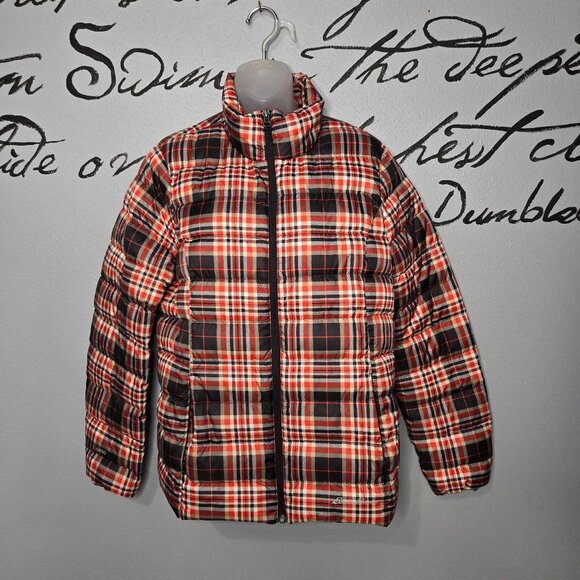 Eddie Bauer Cirrus Lite Down Plaid Jacket, M - Picture 2 of 11